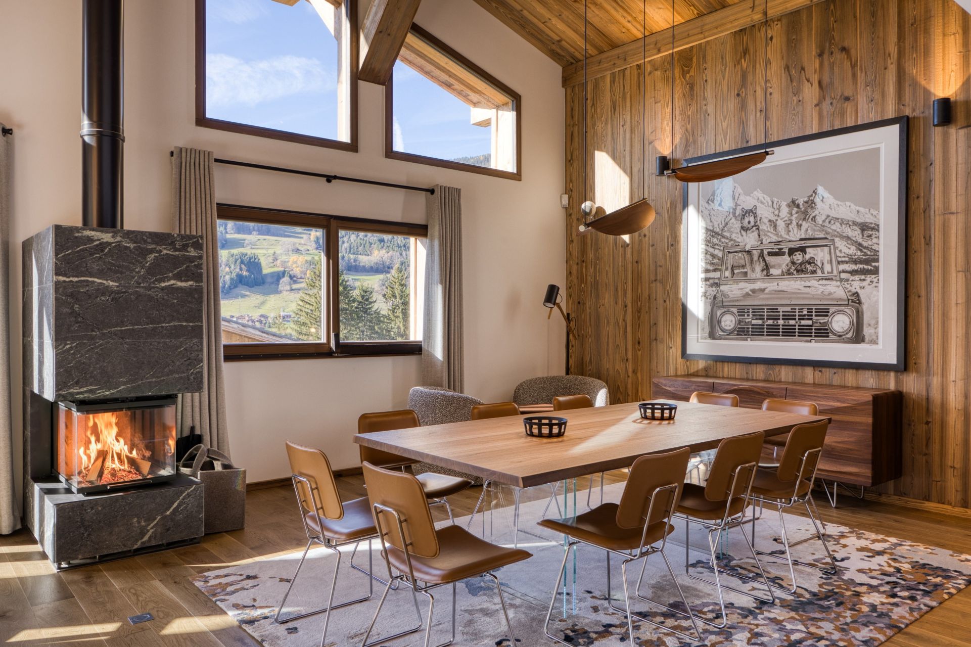 luxury chalet 8 Rooms for seasonal rent on MEGEVE (74120)
