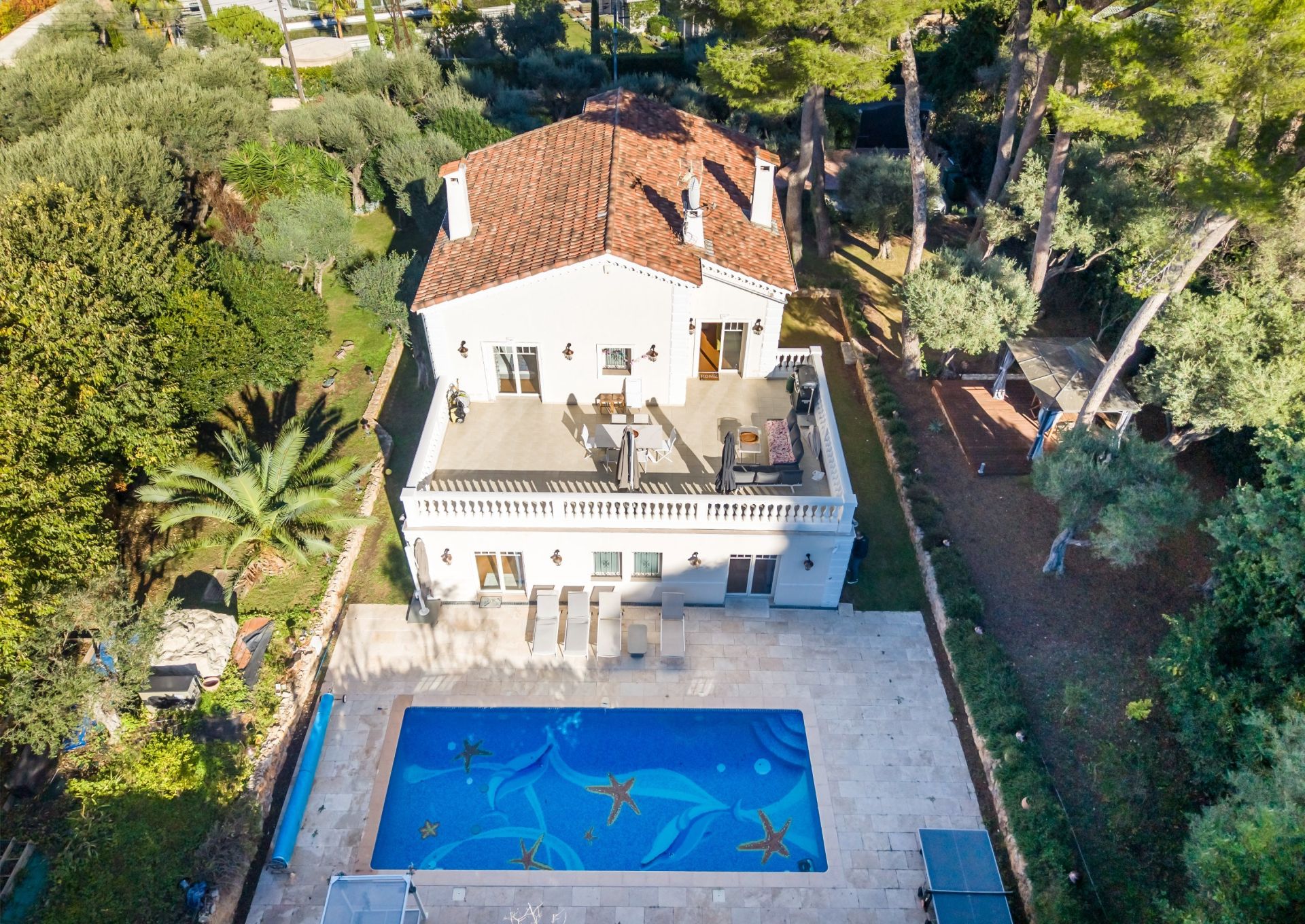 villa de luxe 5 Pièces en vente sur CAP D ANTIBES (06160)