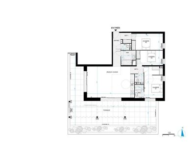 Vente Appartement de luxe Saint-Clément-de-Rivière 4 Pièces 107 m²