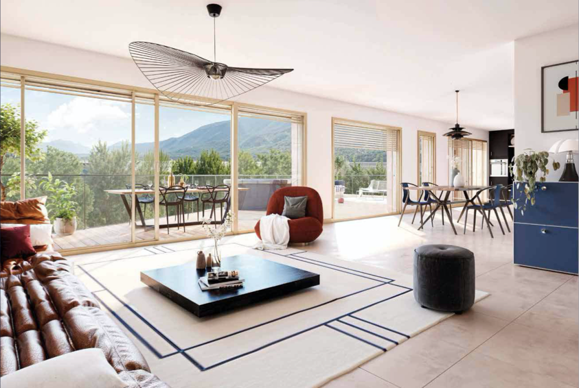 appartement de luxe 3 Pièces en vente sur AIX LES BAINS (73100)