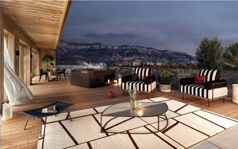 appartement de luxe 5 Pièces en vente sur AIX LES BAINS (73100)