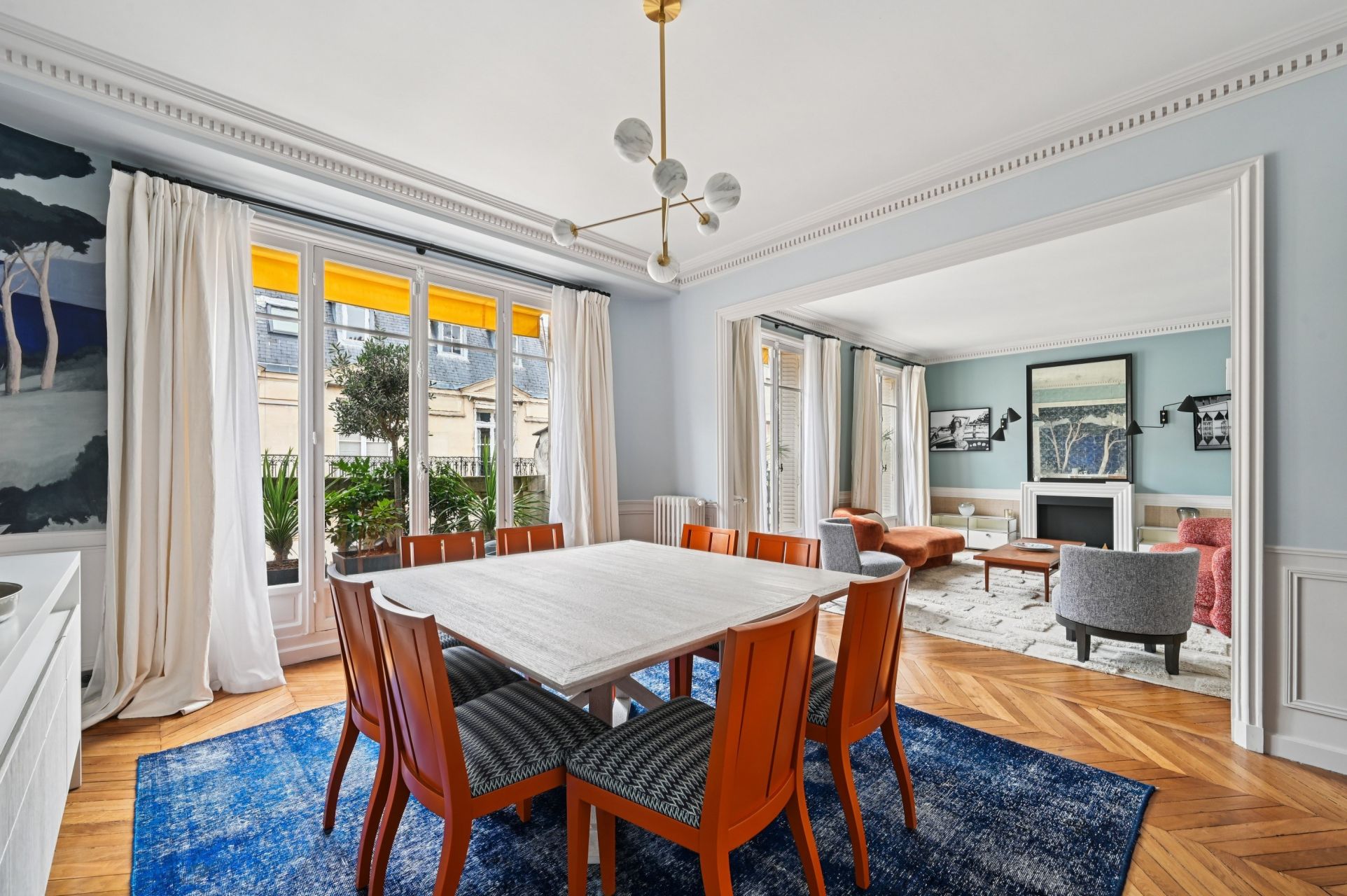 luxury apartment 4 Rooms for sale on PARIS (75016)