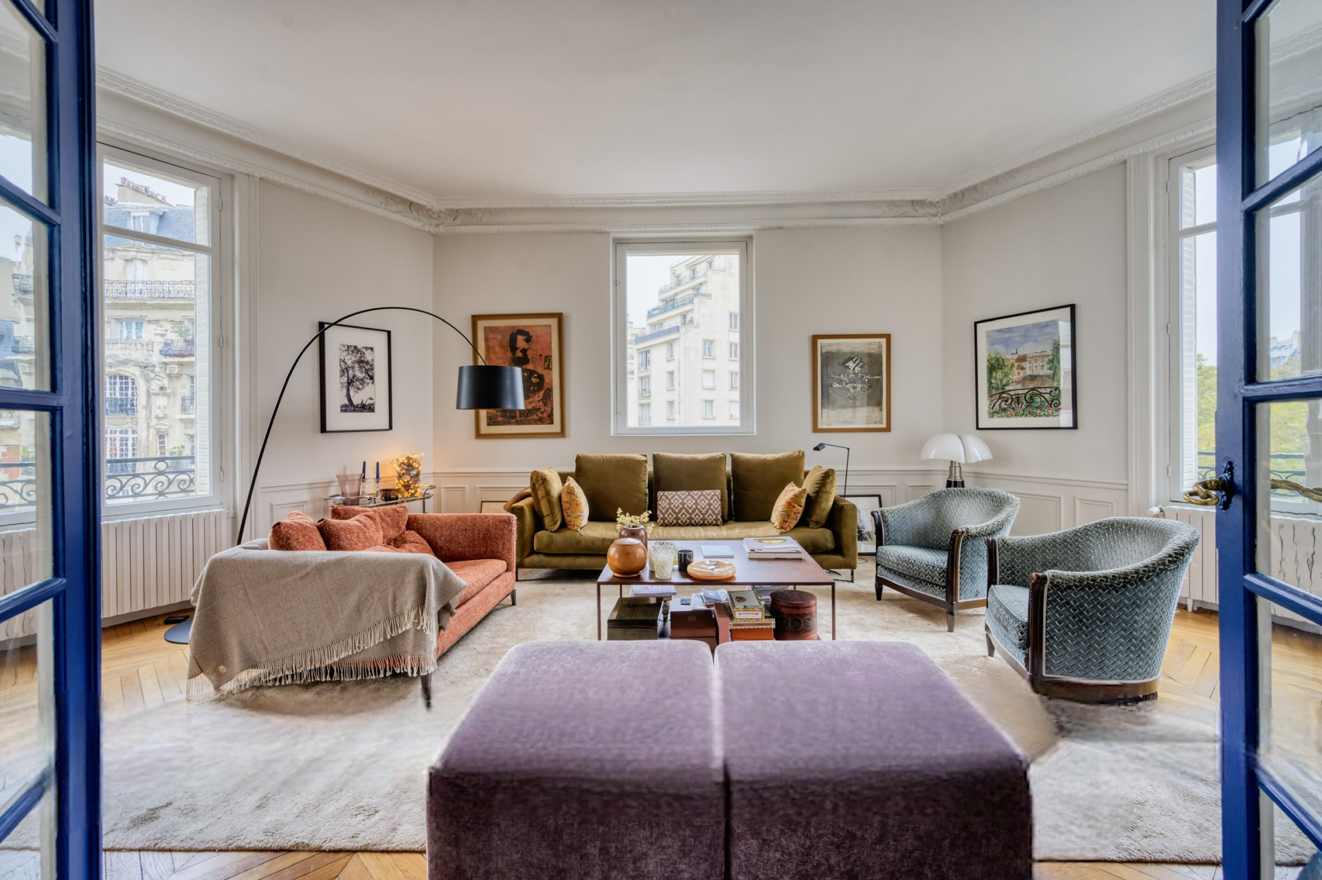 luxury apartment 5 Rooms for sale on PARIS (75017)