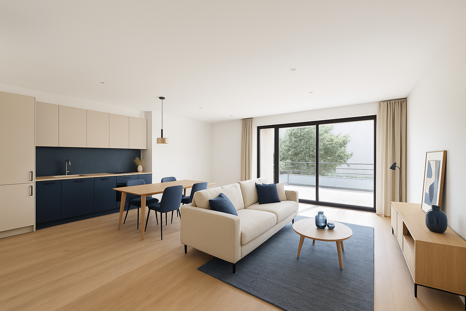 luxury apartment 3 Rooms for sale on PORNIC (44210)