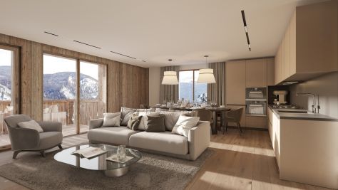 Vente Appartement de luxe Megève 4&nbsp;Pièces 114&nbsp;m²
