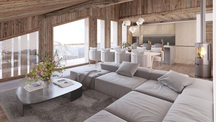 Vente Appartement de luxe Megève 5 Pièces 155 m²