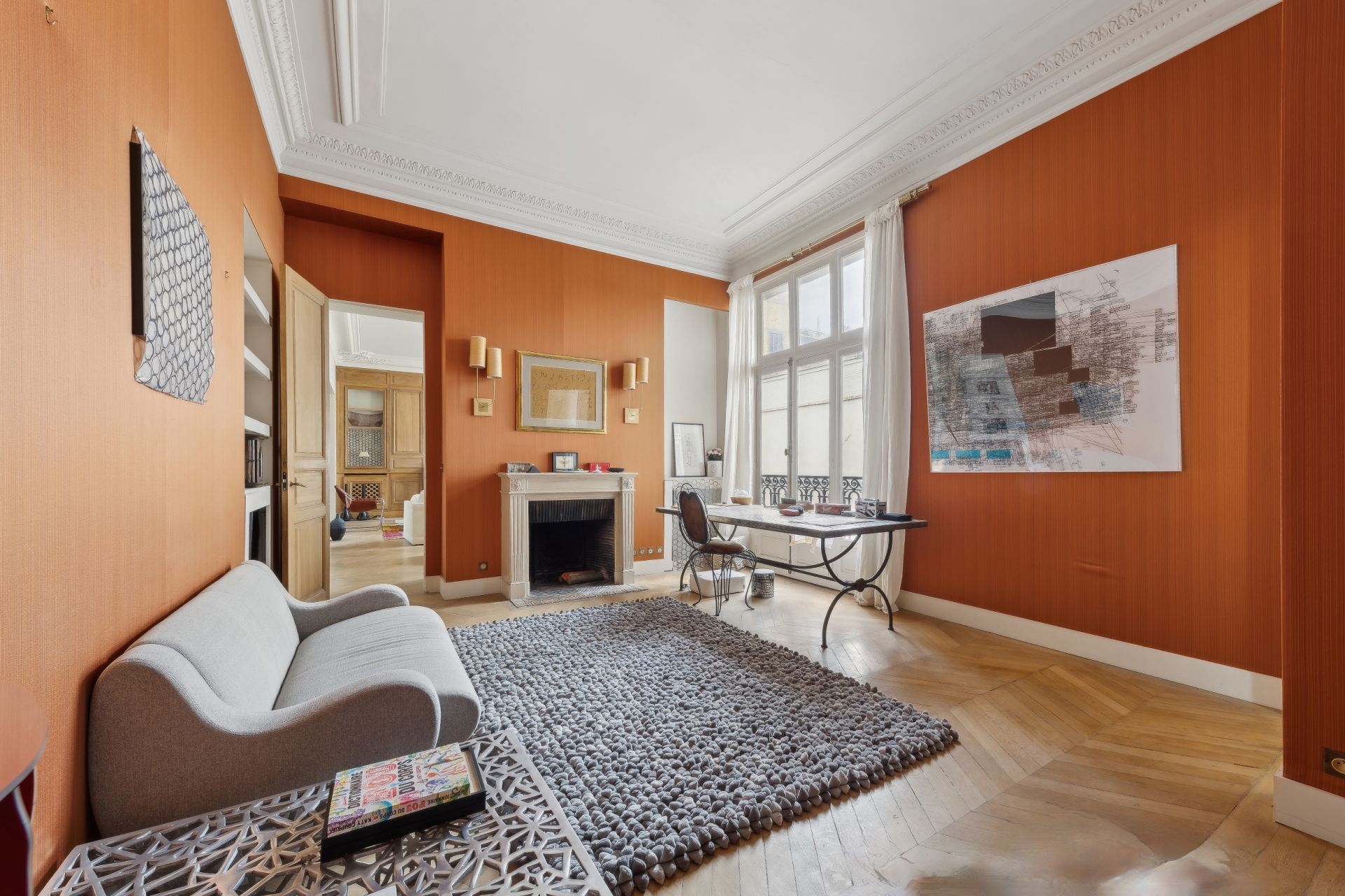 luxury apartment 5 Rooms for sale on PARIS (75008)