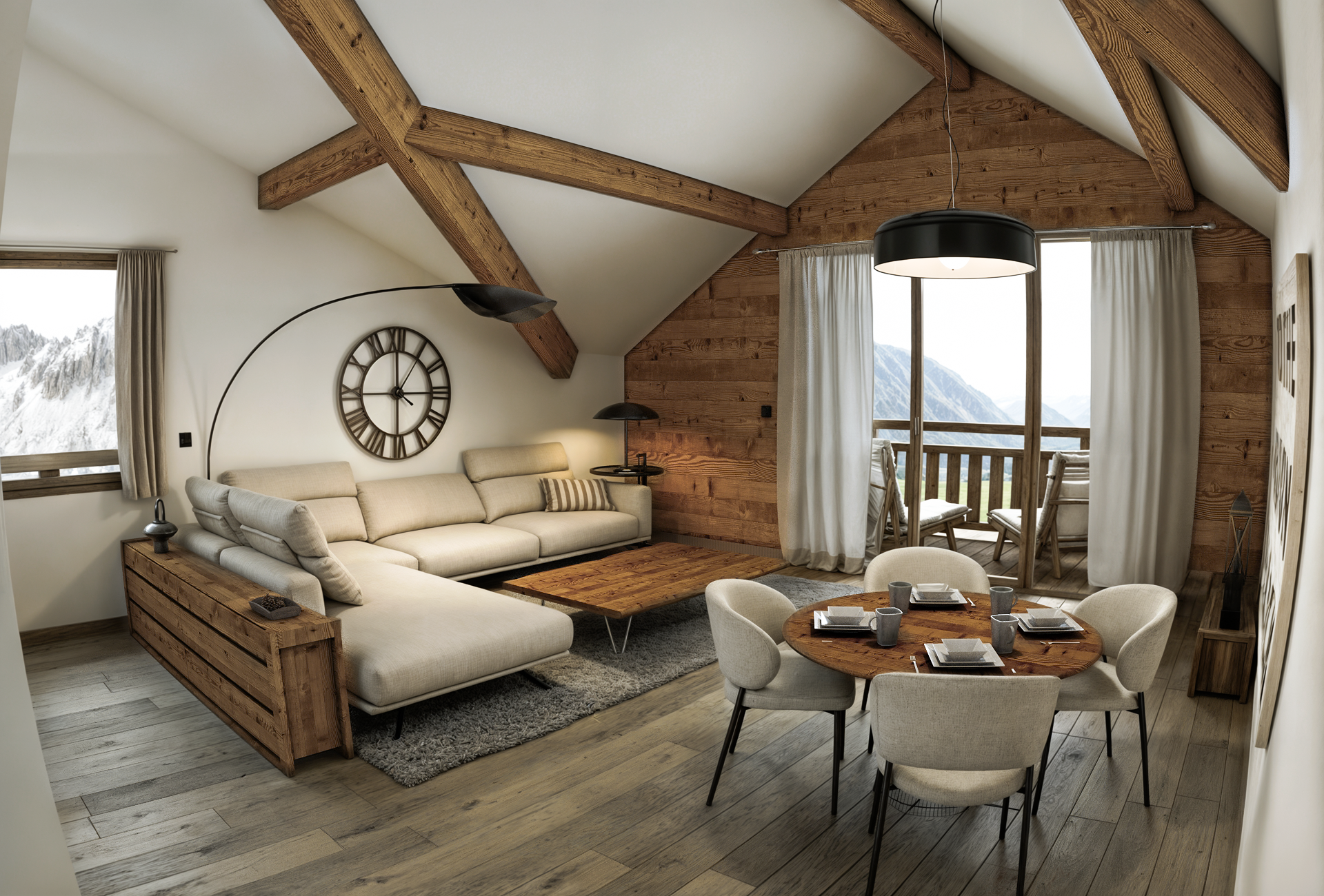 luxury apartment 3 Rooms for sale on L ALPE D HUEZ (38750)