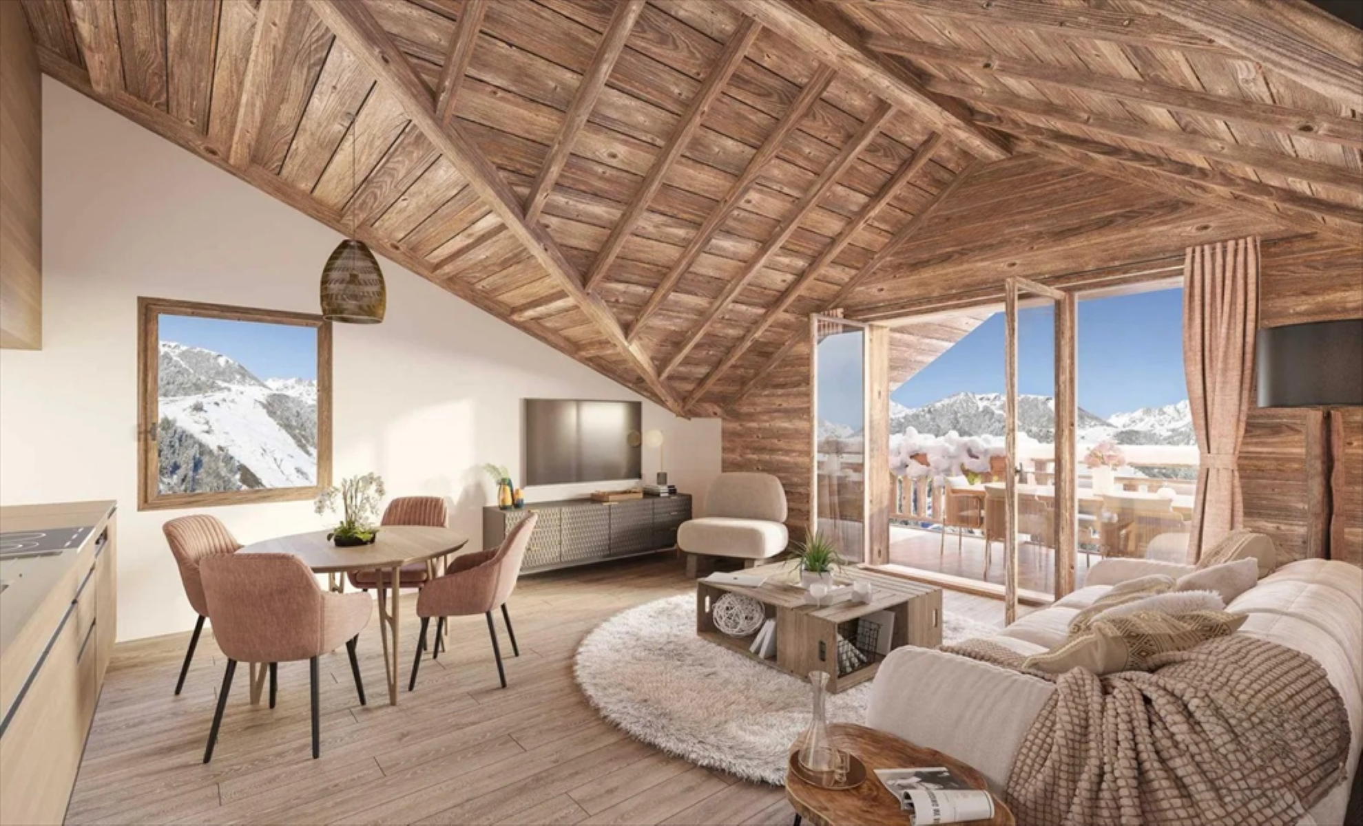 luxury apartment 4 Rooms for sale on L ALPE D HUEZ (38750)