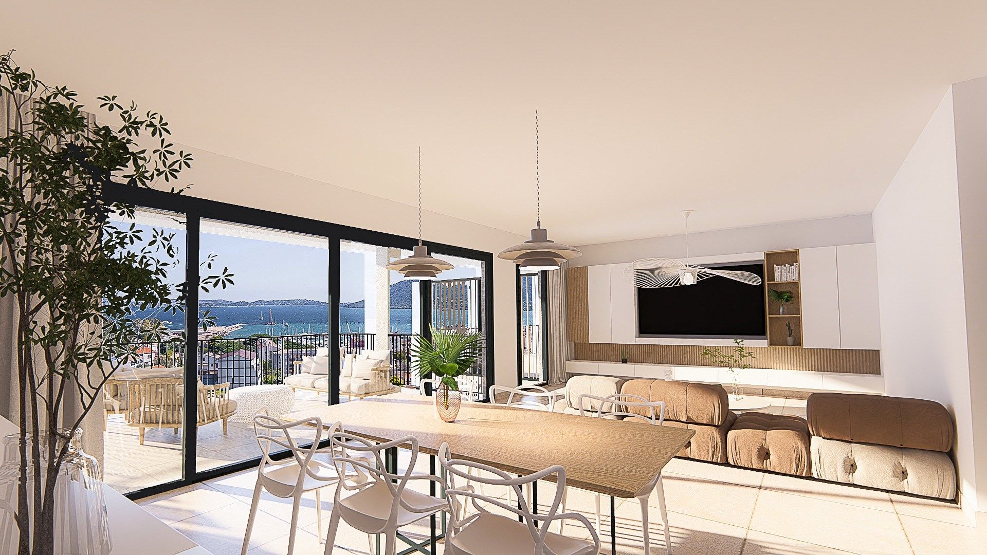 luxury apartment 3 Rooms for sale on PORTO VECCHIO (20137)