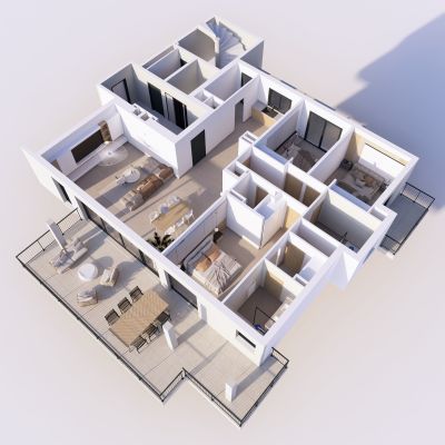 Vente Appartement de luxe Porto-Vecchio 4 Pièces 130 m²