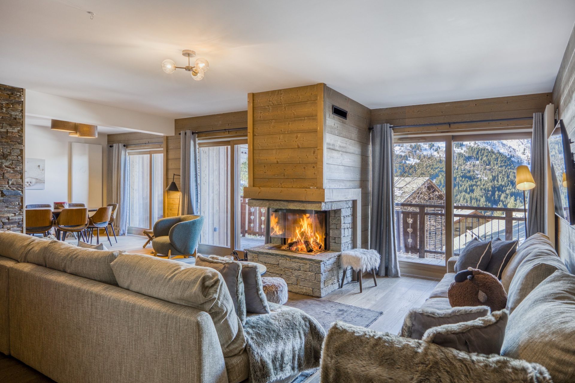 appartement de luxe 4 Pièces en vente sur MERIBEL LES ALLUES (73550)