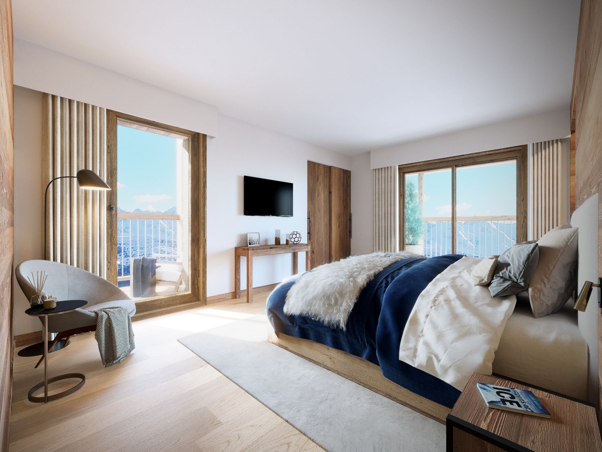 luxury apartment 4 Rooms for sale on L ALPE D HUEZ (38750)