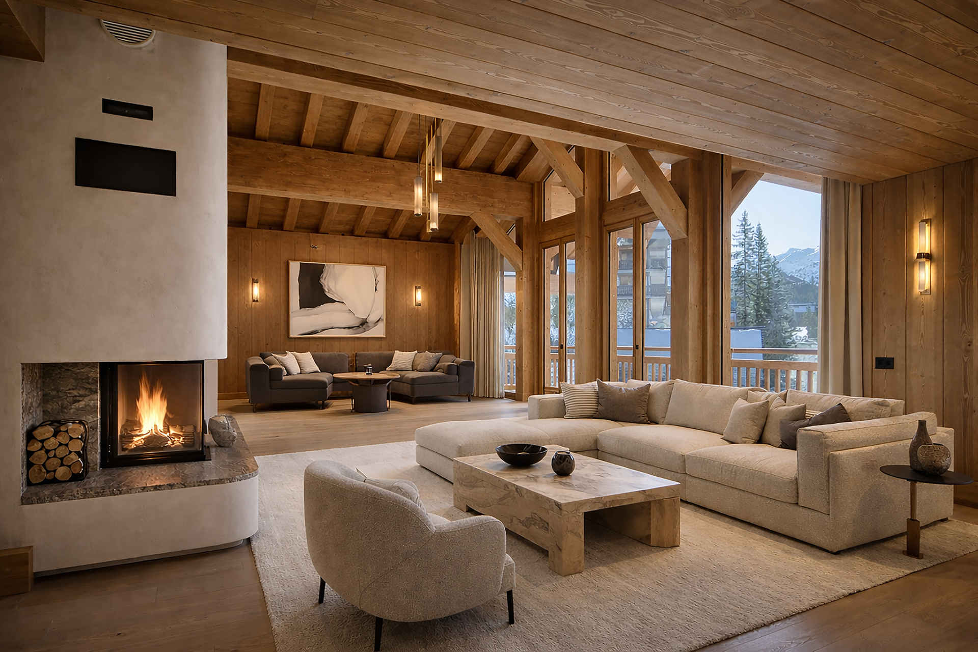 chalet de luxe 6 Pièces en vente sur MERIBEL LES ALLUES (73550)