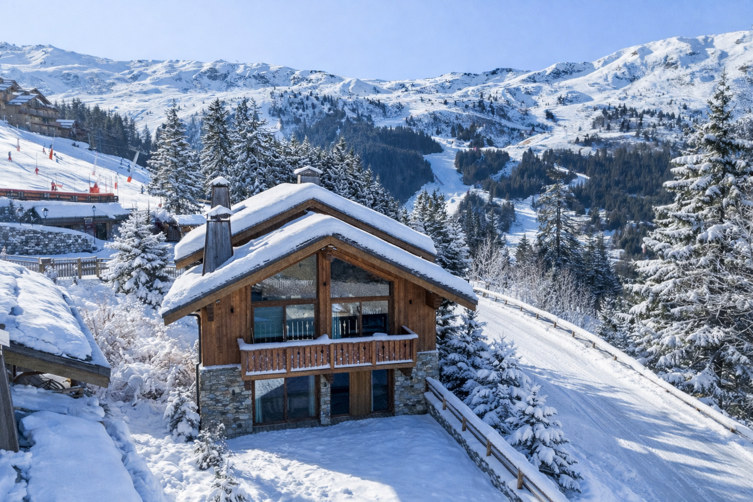 chalet de luxe 10 Pièces en vente sur MERIBEL LES ALLUES (73550)