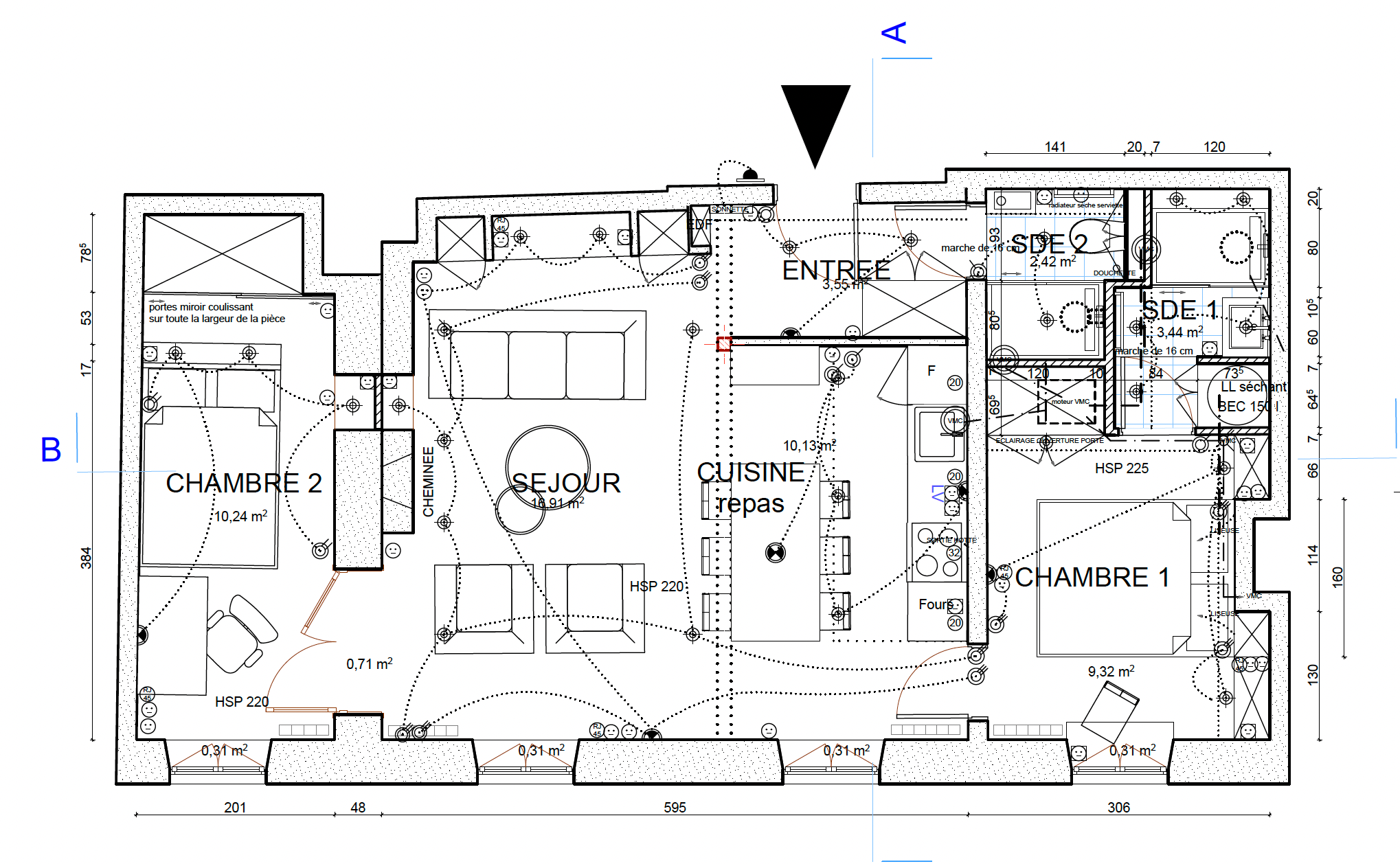 luxury apartment 4 Rooms for sale on PARIS (75006)