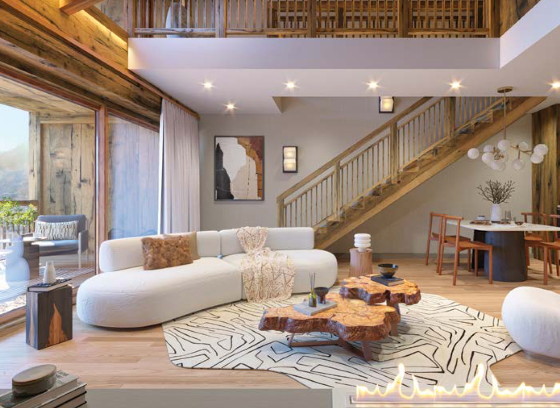 luxury apartment 3 Rooms for sale on LES DEUX ALPES (38860)