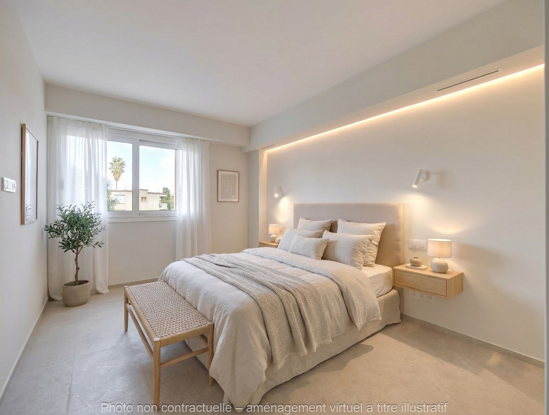 luxury apartment 3 Rooms for sale on CANNES (06400)