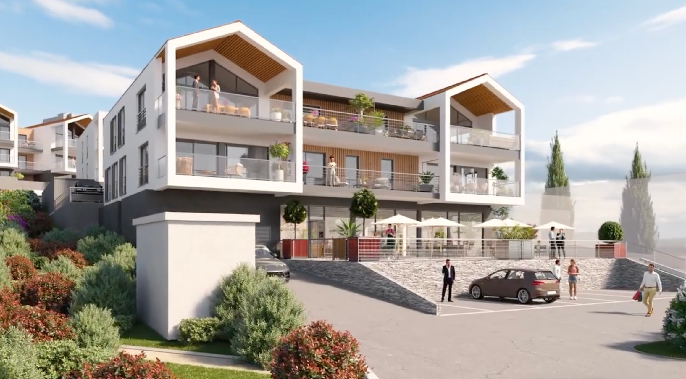 luxury apartment 4 Rooms for sale on NEUVECELLE (74500)