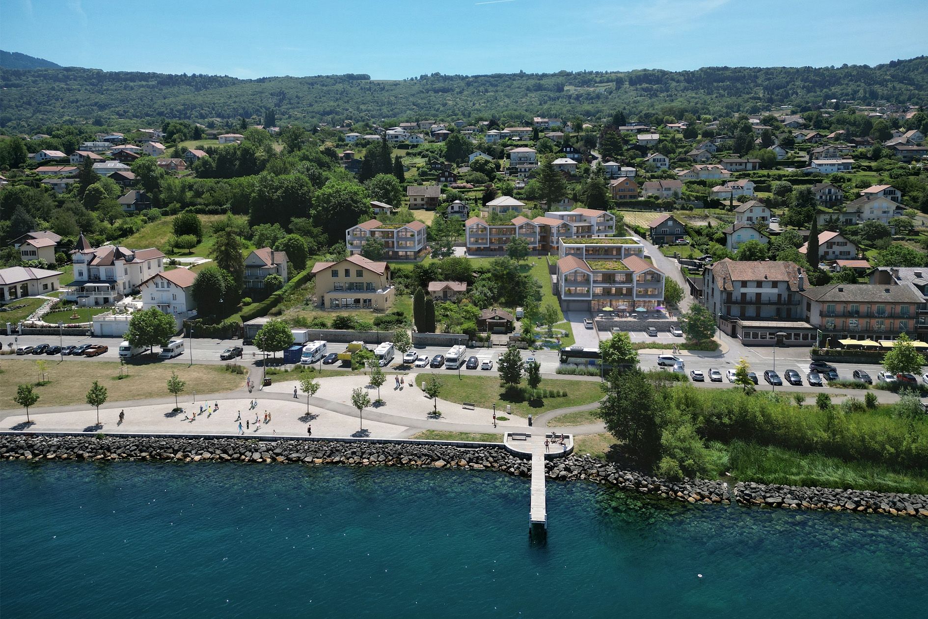 luxury apartment 4 Rooms for sale on NEUVECELLE (74500)