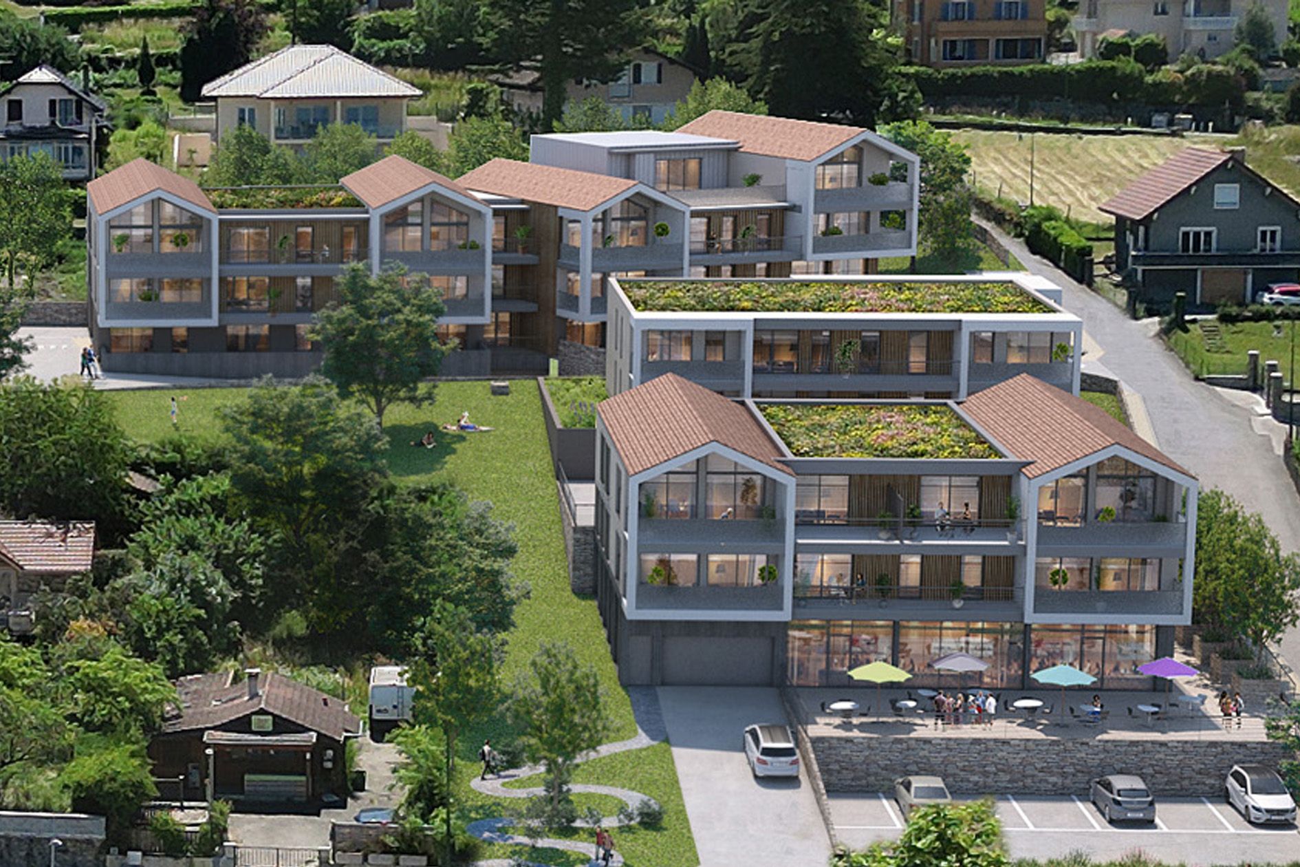 luxury apartment 4 Rooms for sale on NEUVECELLE (74500)