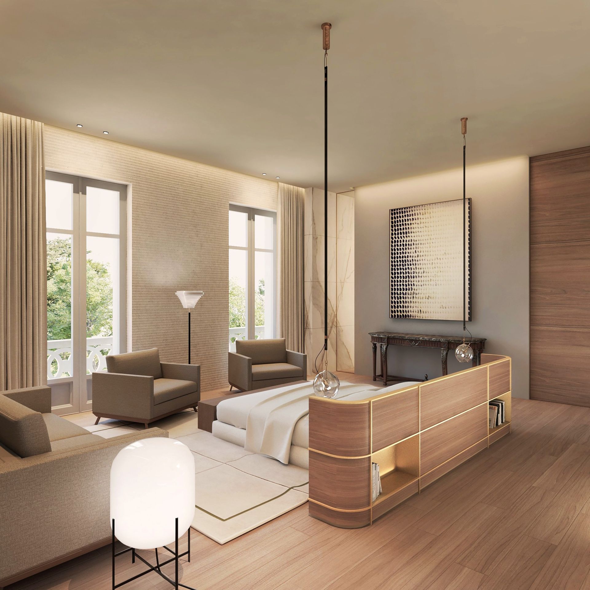 mansion (hôtel particulier) 20 Rooms for sale on PARIS (75008)