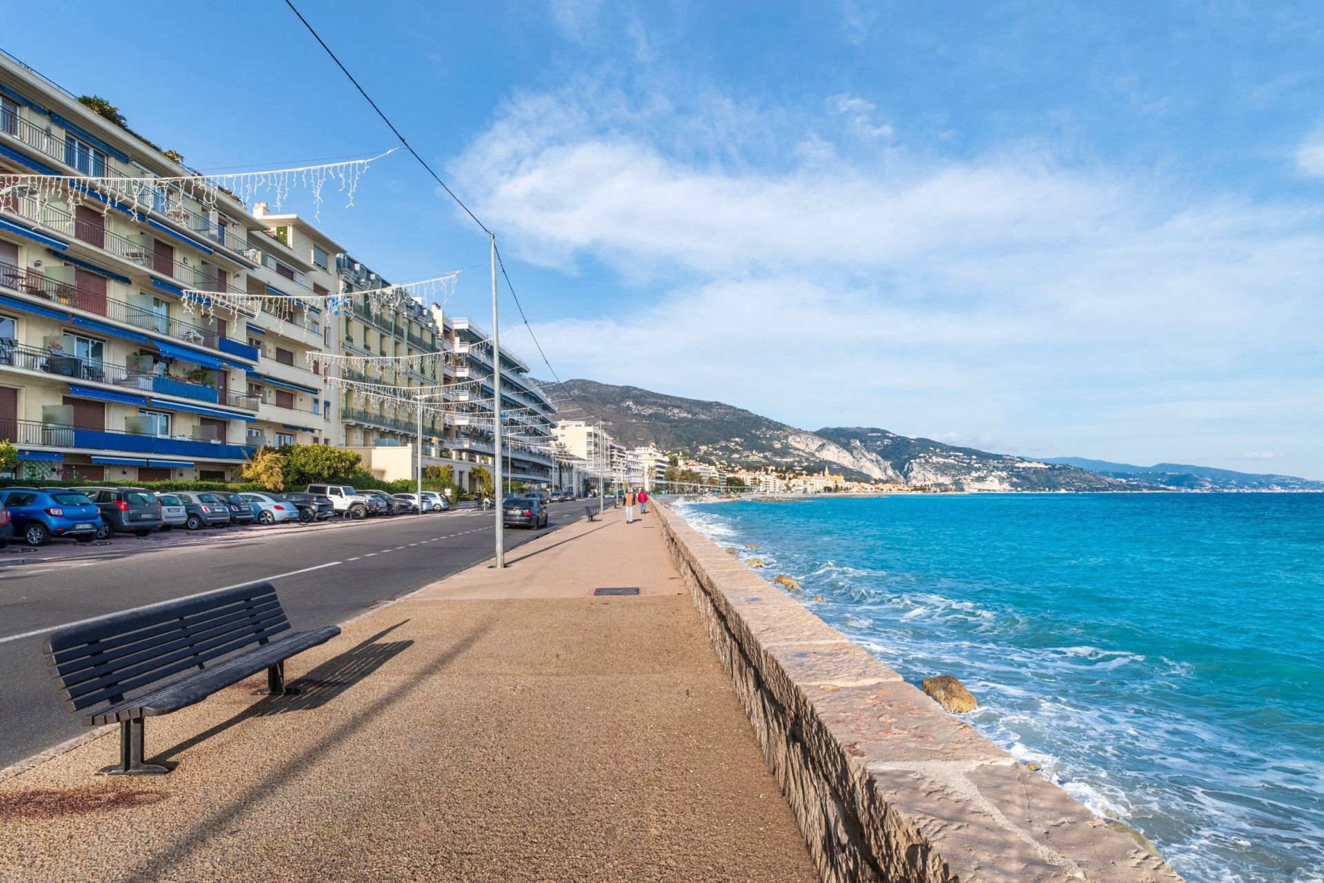 luxury apartment 2 Rooms for sale on ROQUEBRUNE CAP MARTIN (06190)
