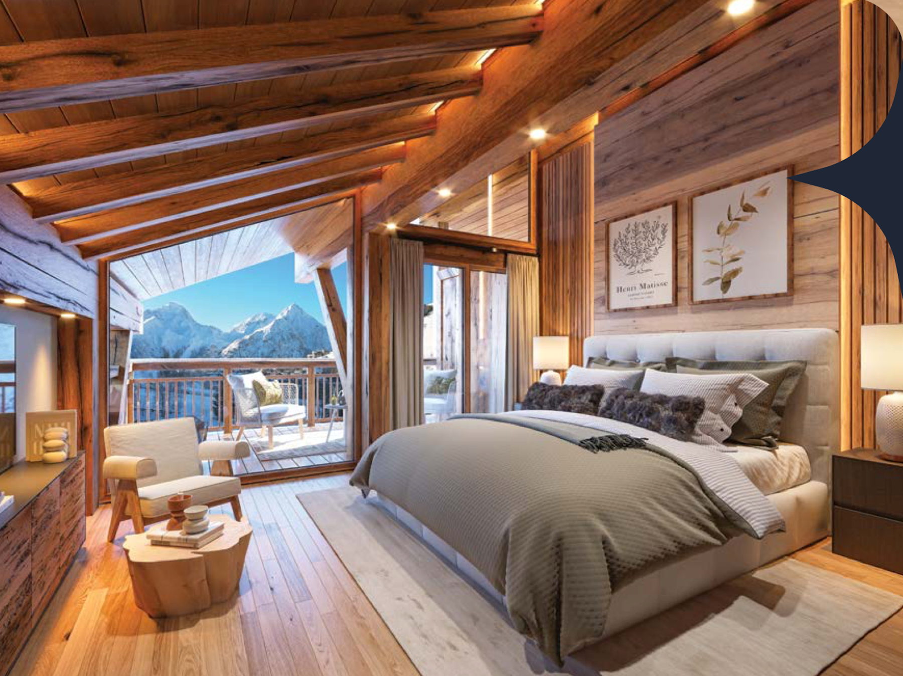 appartement de luxe 4 Pièces en vente sur LES DEUX ALPES (38860)