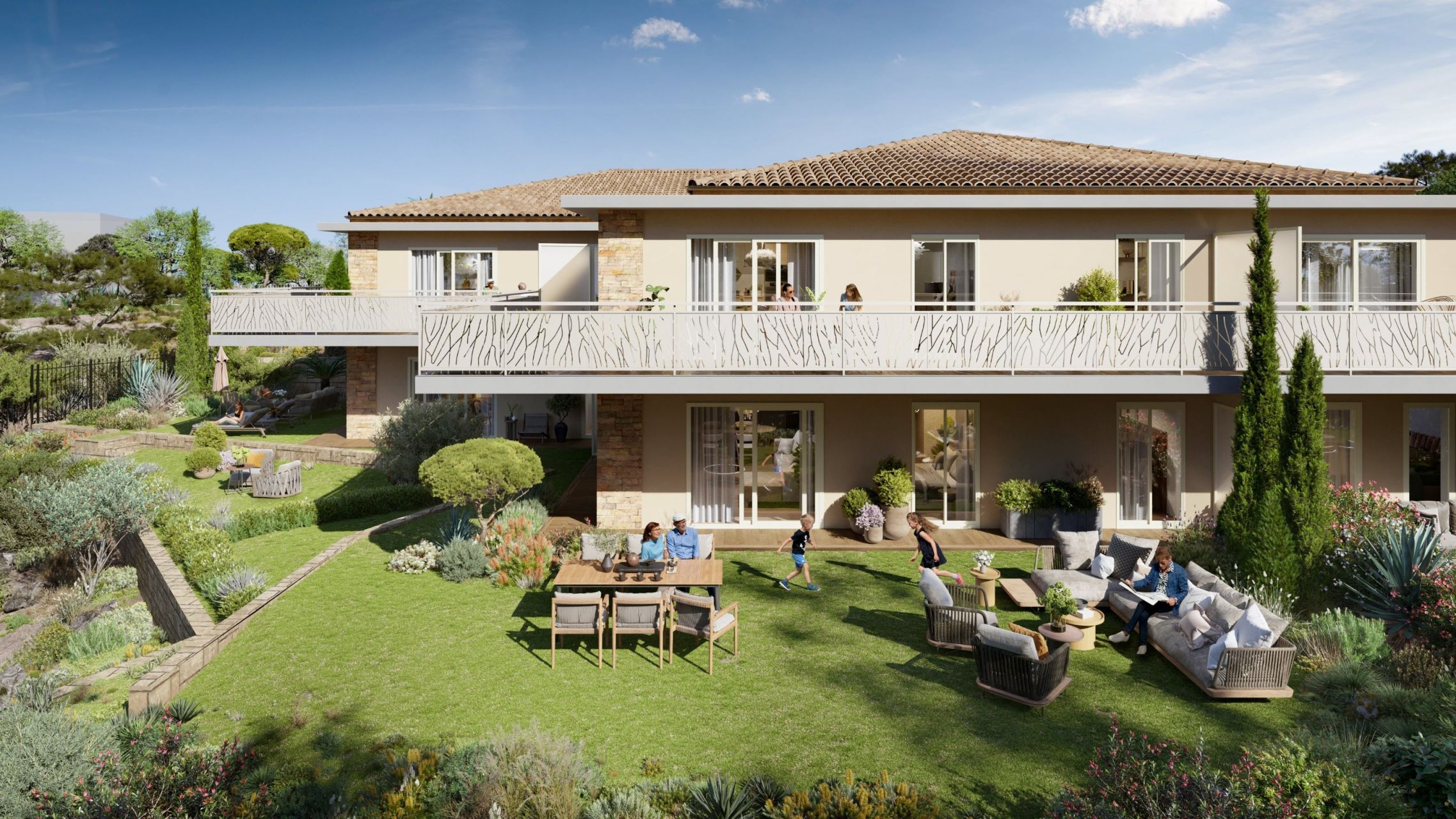 luxury apartment 4 Rooms for sale on CANNES (06400)