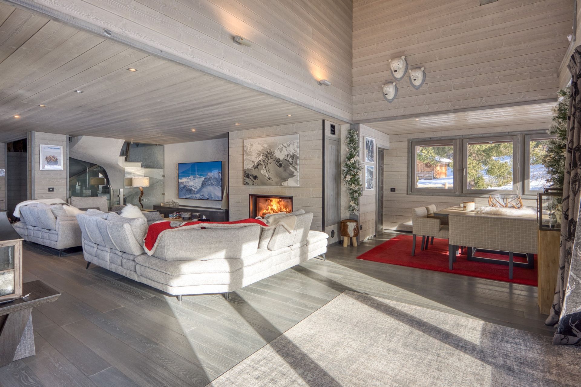 luxury chalet 7 Rooms for seasonal rent on MEGEVE (74120)