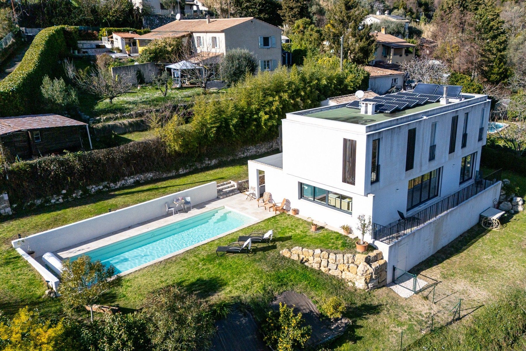 contemporary house 6 Rooms for sale on VENCE (06140)
