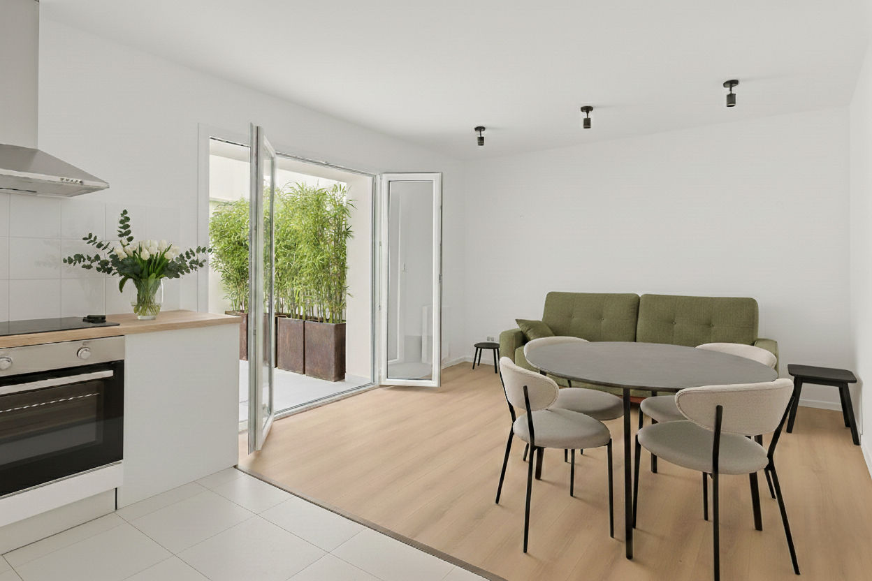 luxury apartment 2 Rooms for sale on PUTEAUX (92800)