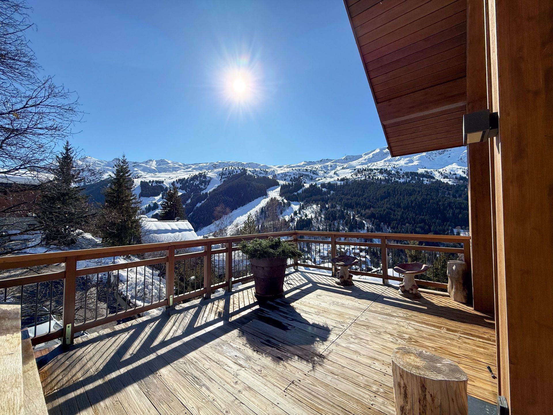 chalet de luxe 8 Pièces en location saisonnière sur MERIBEL LES ALLUES (73550)