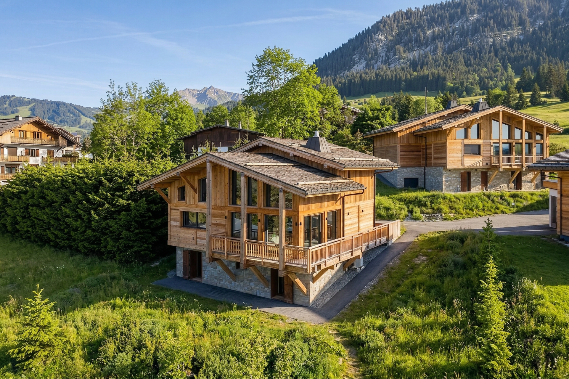 luxury chalet 8 Rooms for seasonal rent on MEGEVE (74120)