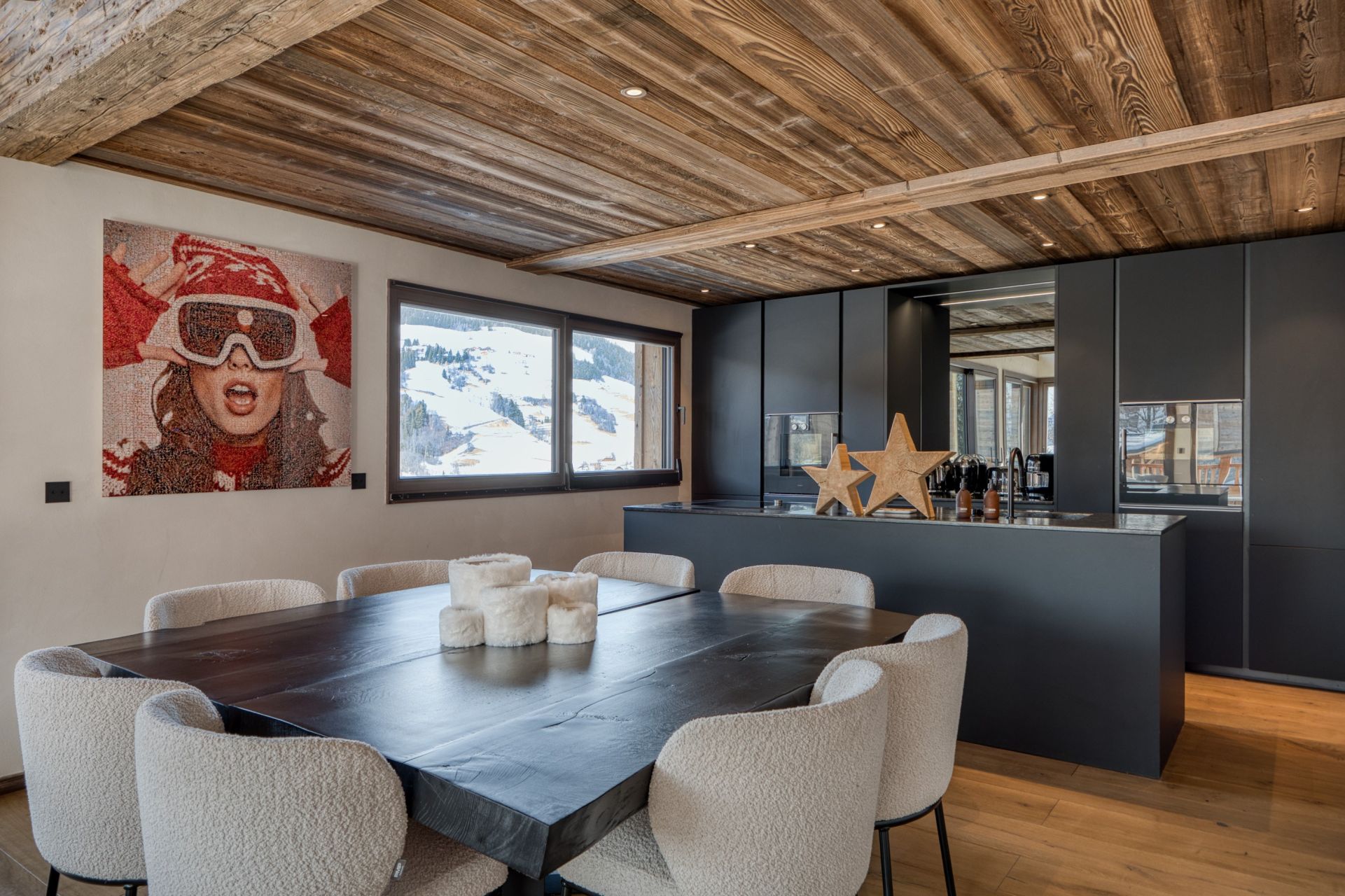 luxury chalet 8 Rooms for seasonal rent on MEGEVE (74120)