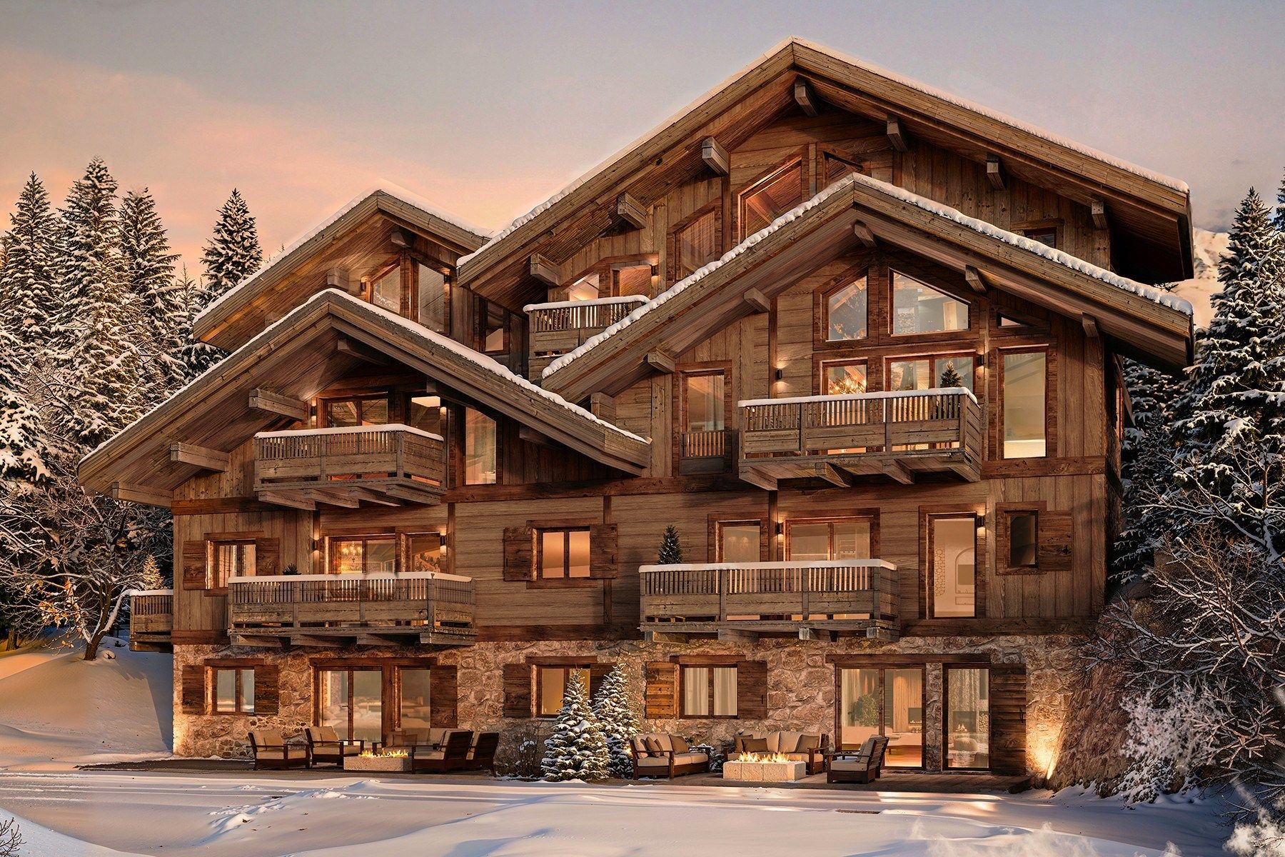 luxury apartment 4 Rooms for sale on MERIBEL LES ALLUES (73550)