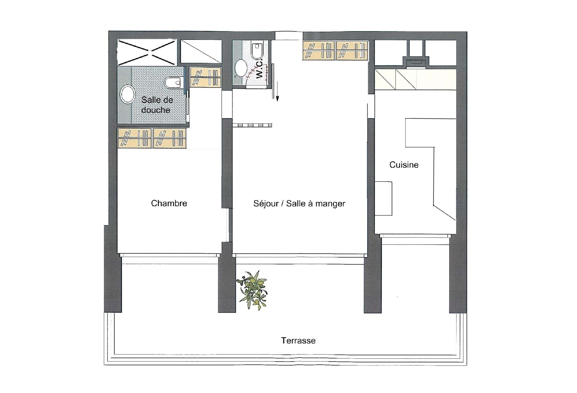 appartement de luxe 2 Pièces en vente sur MONACO (98000)