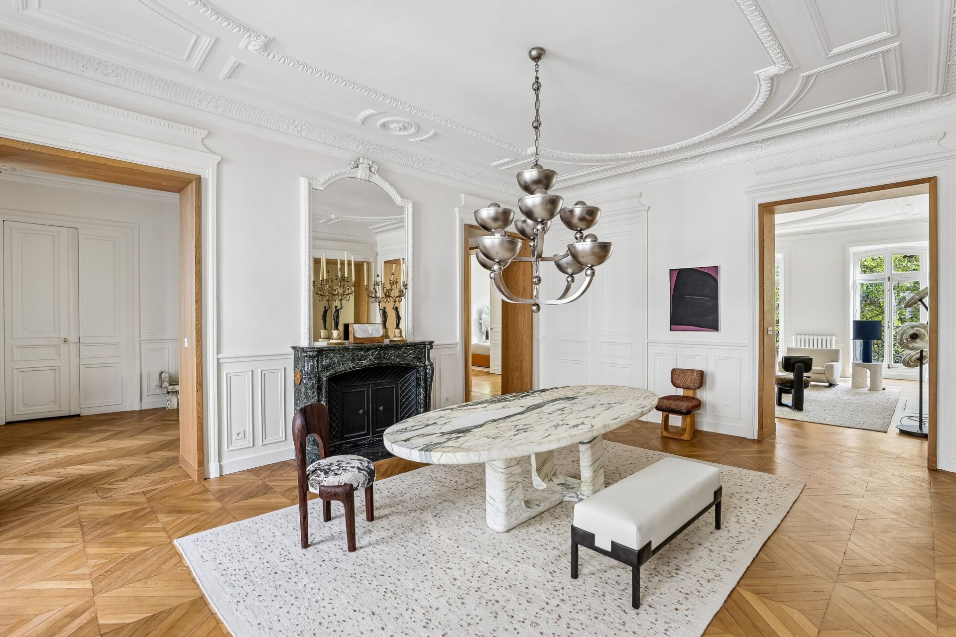 luxury apartment 6 Rooms for sale on PARIS (75008)