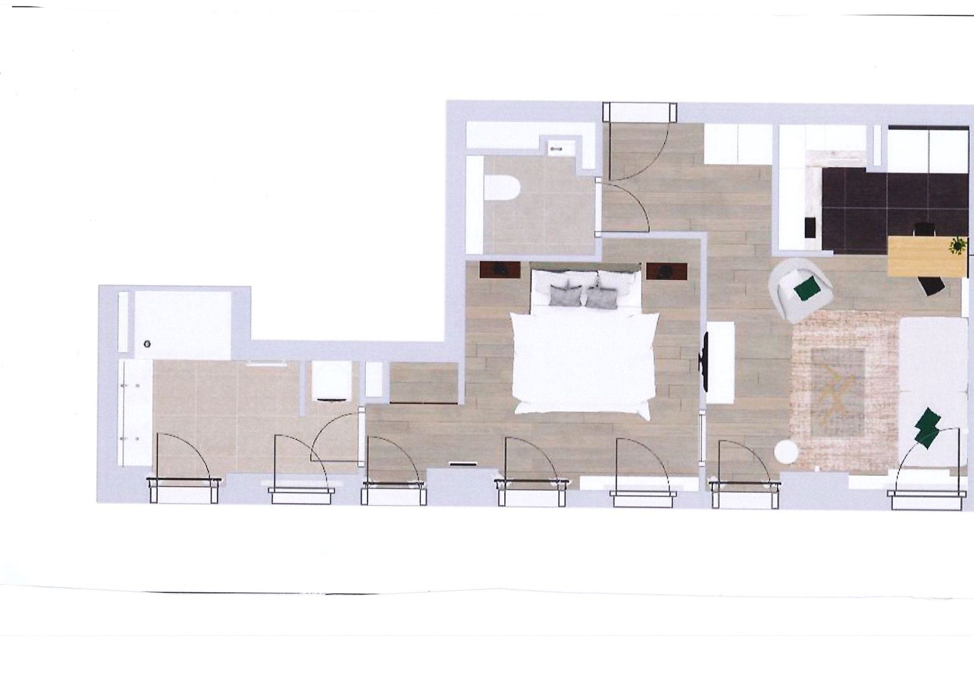 appartement de luxe 2 Pièces en location sur PARIS (75007)