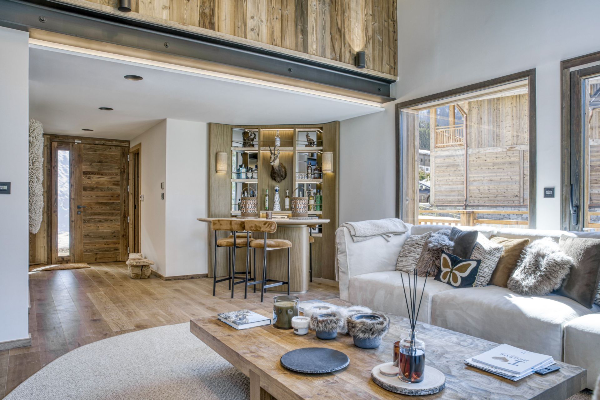 luxury chalet 8 Rooms for seasonal rent on MEGEVE (74120)