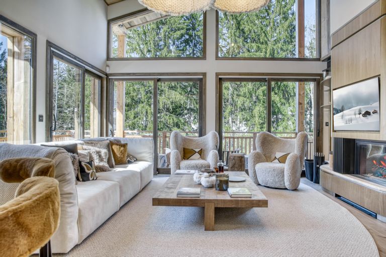 chalet de luxe 8 Pièces en location saisonnière sur MEGEVE (74120)