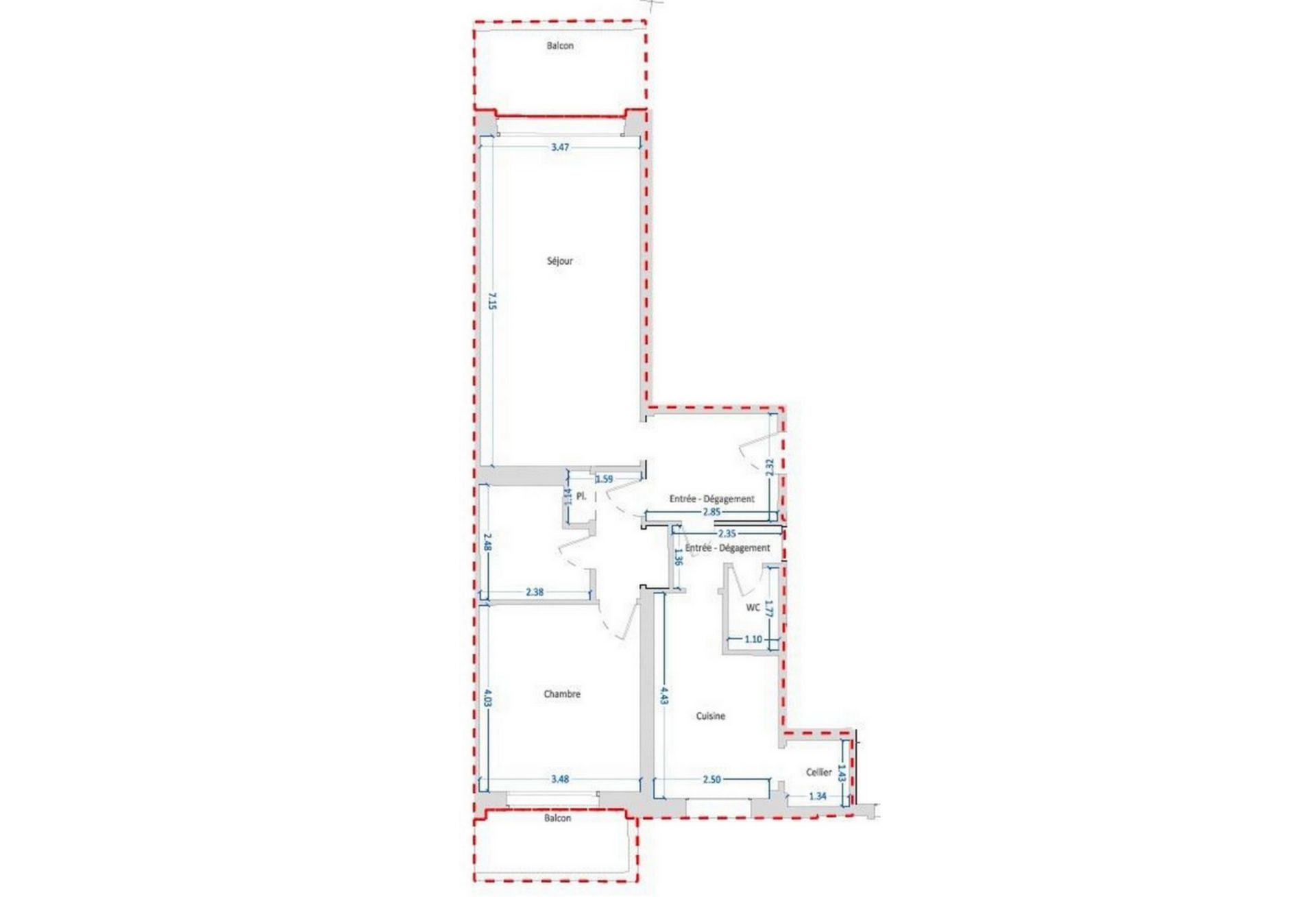 appartement de luxe 2 Pièces en vente sur MONACO (98000)