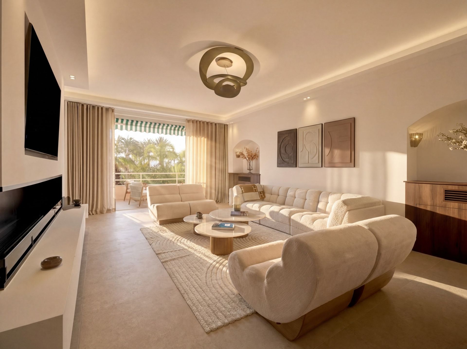 luxury apartment 7 Rooms for sale on CANNES (06400)
