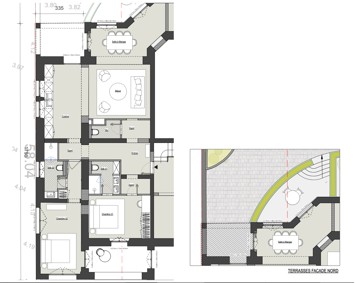 luxury apartment 3 Rooms for sale on ARCACHON (33120)