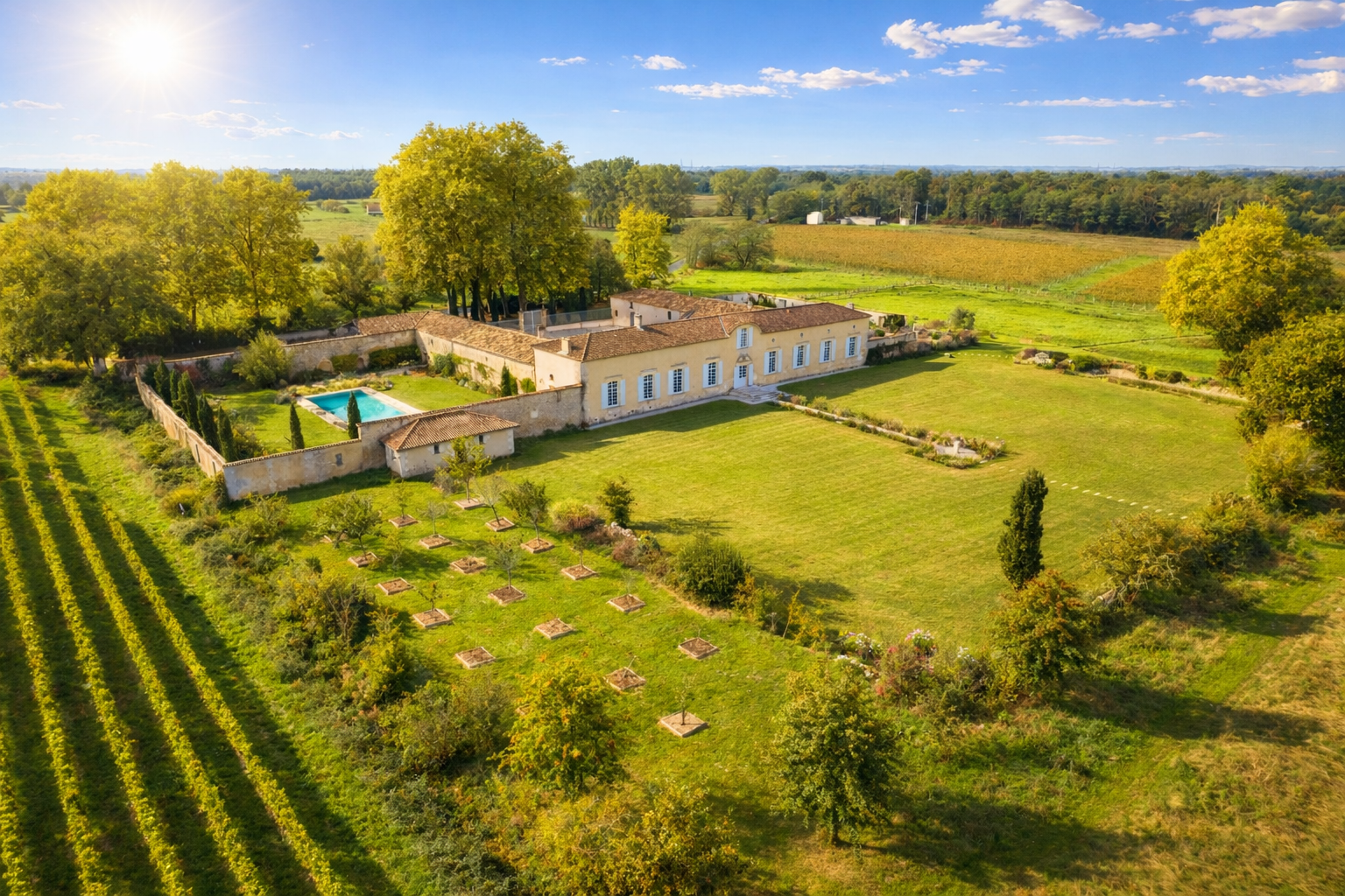 castle 10 Rooms for sale on BORDEAUX (33000)