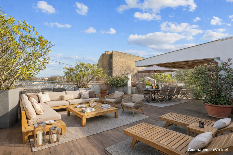 penthouse 8 Rooms for sale on NEUILLY SUR SEINE (92200)