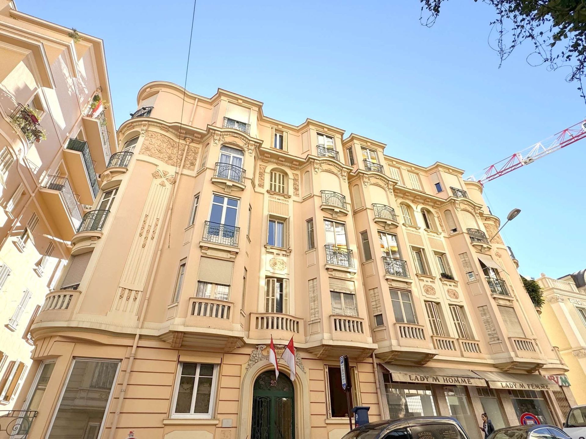 appartement de luxe 2 Pièces en location sur MONACO (98000)