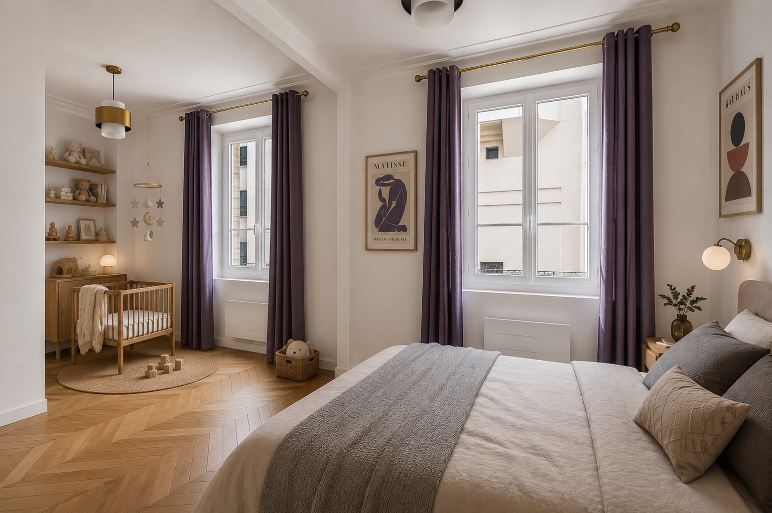 luxury apartment 3 Rooms for sale on PARIS (75002)
