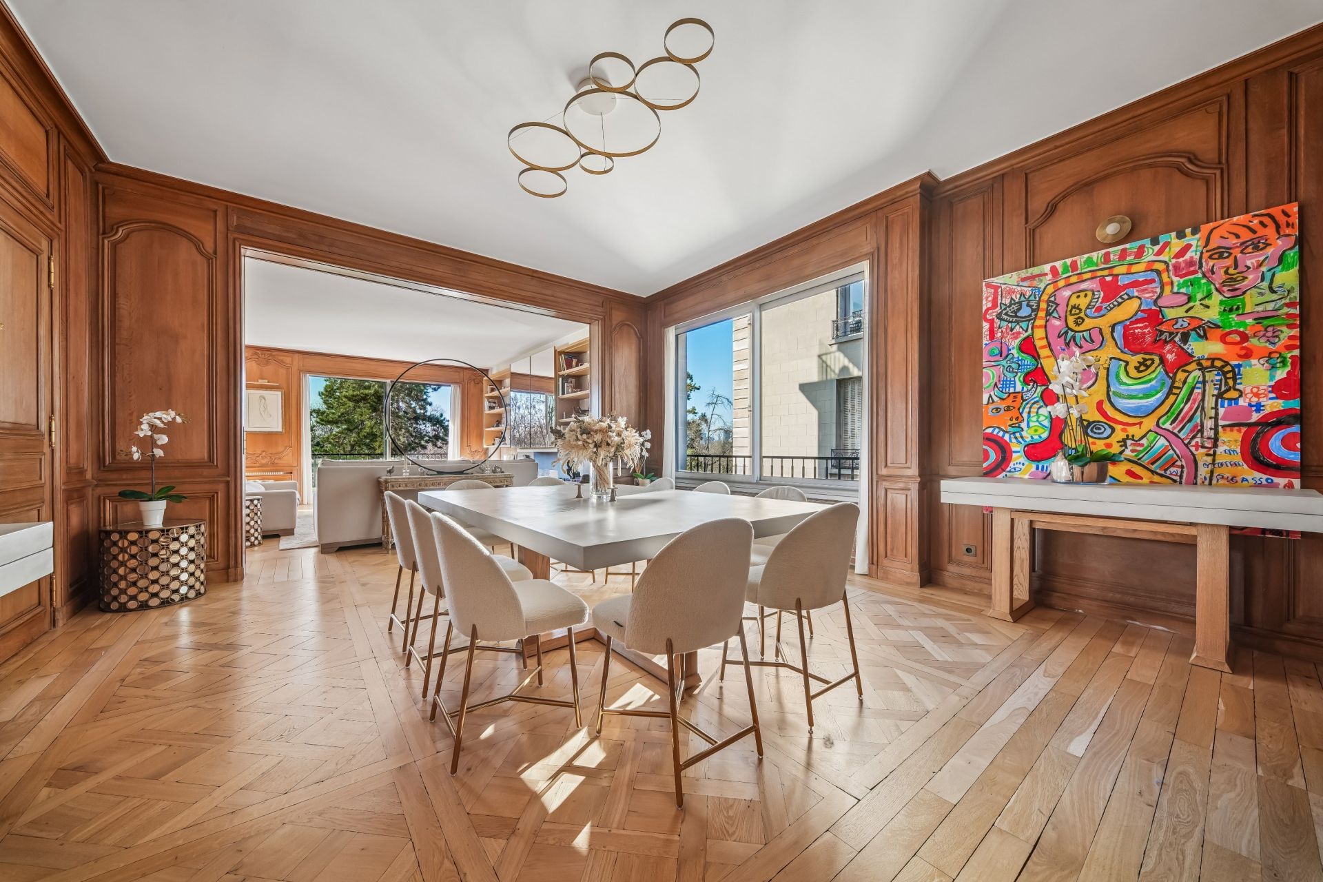 luxury apartment 7 Rooms for sale on PARIS (75016)