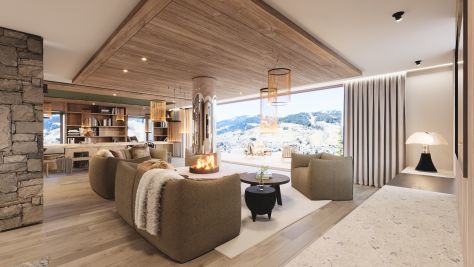 Vente Chalet de luxe Megève 7&nbsp;Pièces 452&nbsp;m²